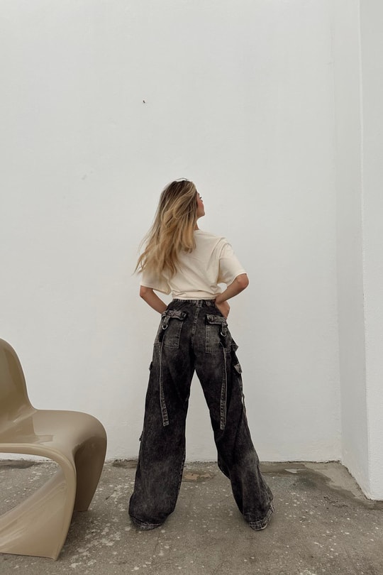 Rock Baggy Jean Füme