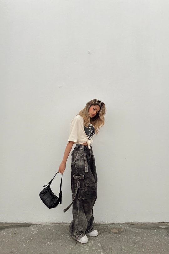 Rock Baggy Jean Füme