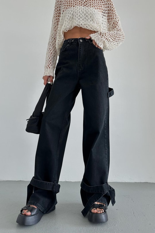 Rocker Jean Siyah