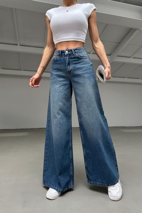 Street Baggy Jean Mavi