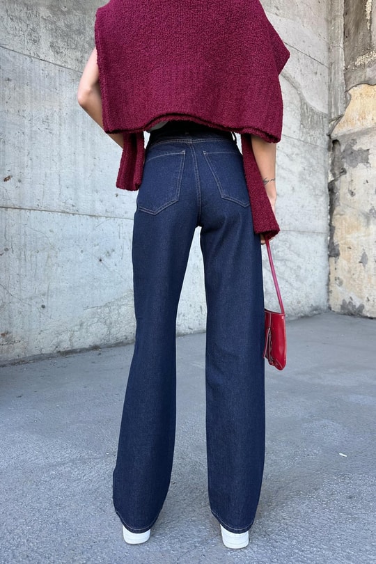 Strong Palazzo Jean Lacivert