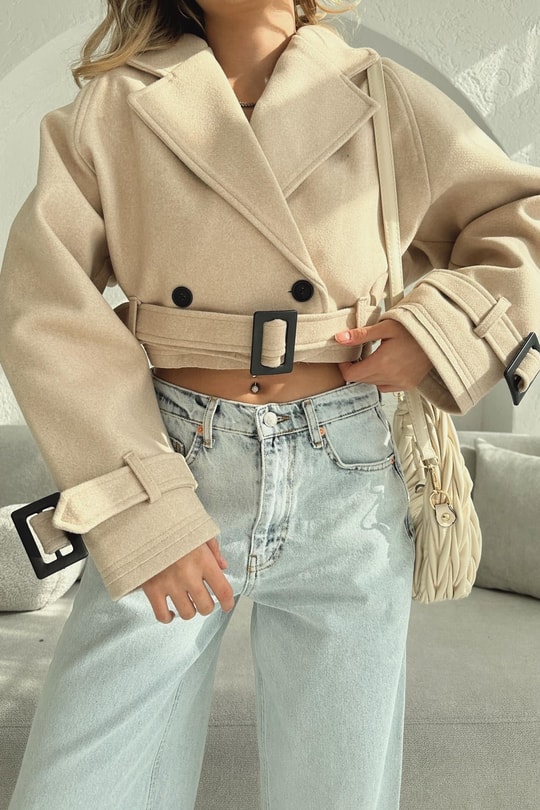 Kemerli Mini Kaşe Mont Taş