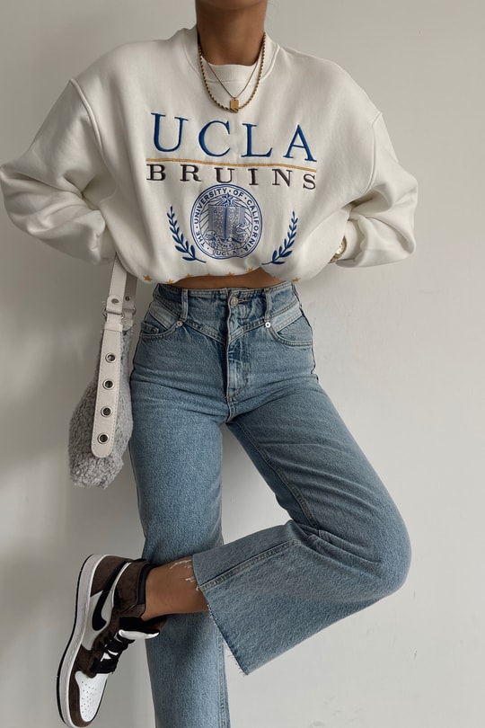 Ucla Bruins Sweatshirt Beyaz
