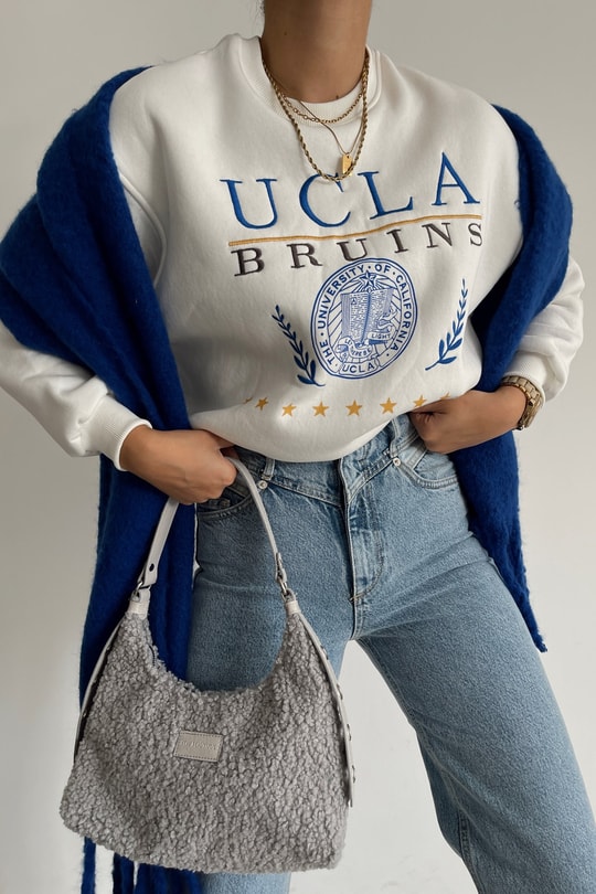 Ucla Bruins Sweatshirt Beyaz