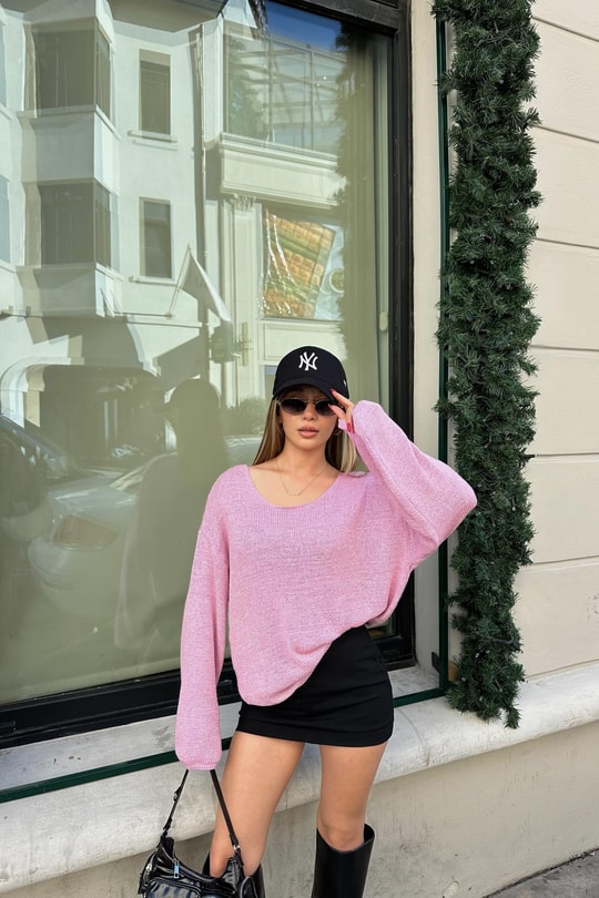 Merserize Triko Pembe