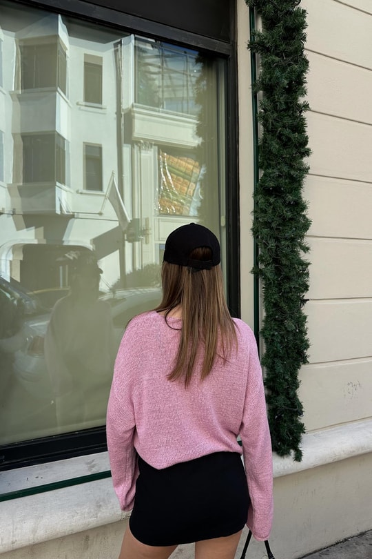 Merserize Triko Pembe