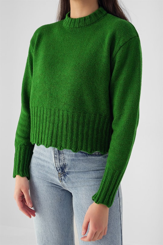 Oversize Kazak Yeşil