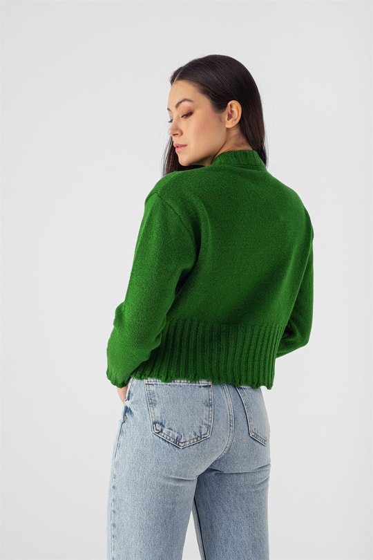 Oversize Kazak Yeşil
