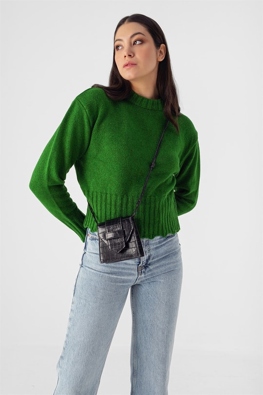 Oversize Kazak Yeşil
