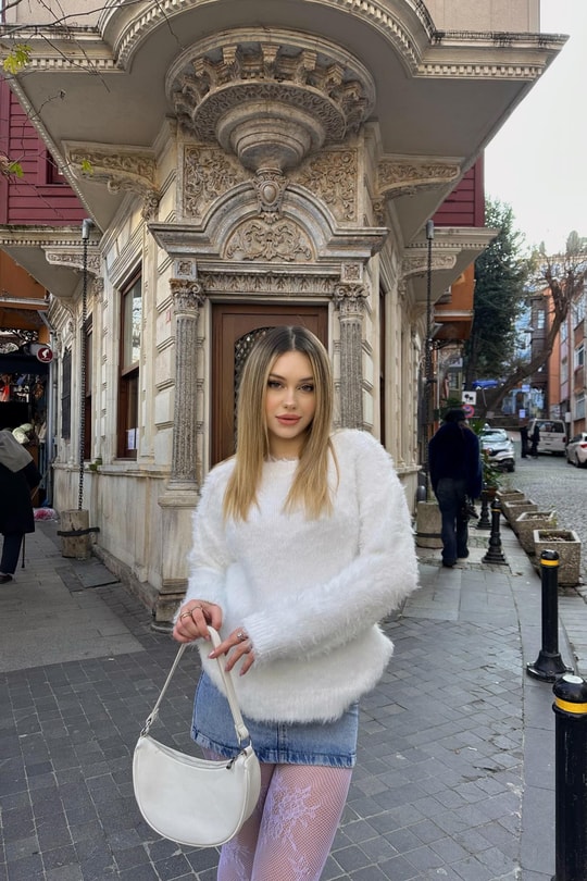 Yumoş Kazak Beyaz