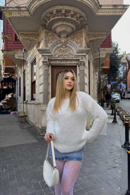 Yumoş Kazak Beyaz