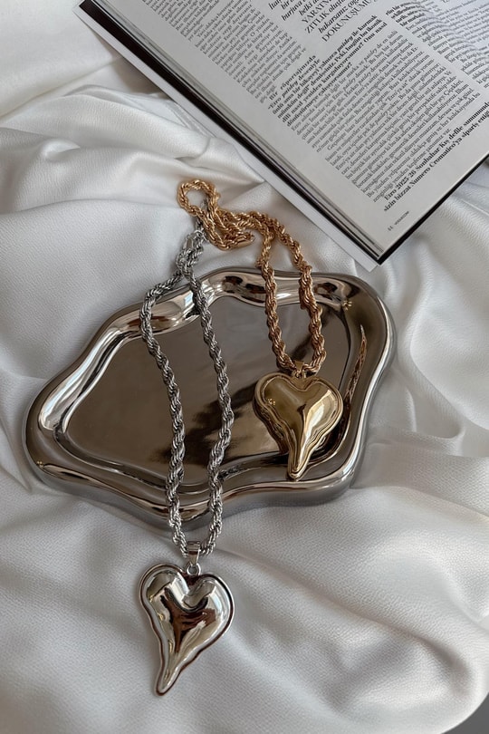 Love Uzun Kolye Gold