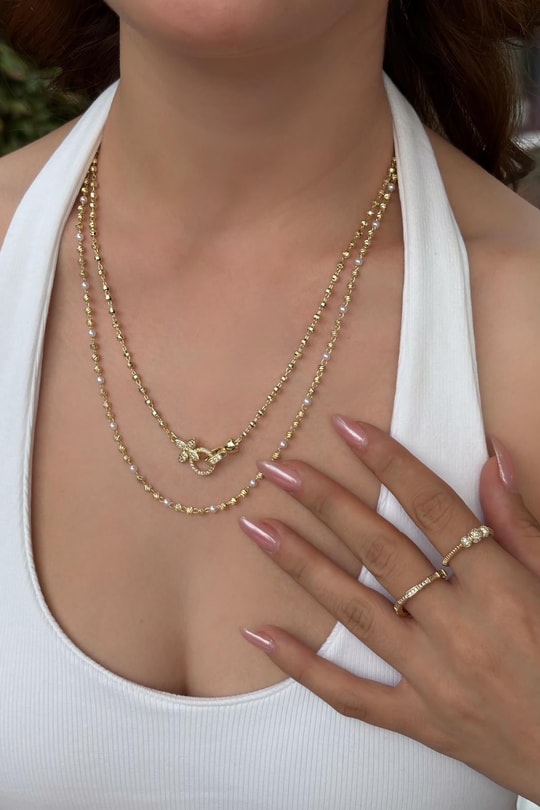 Whisper Kolye Gold