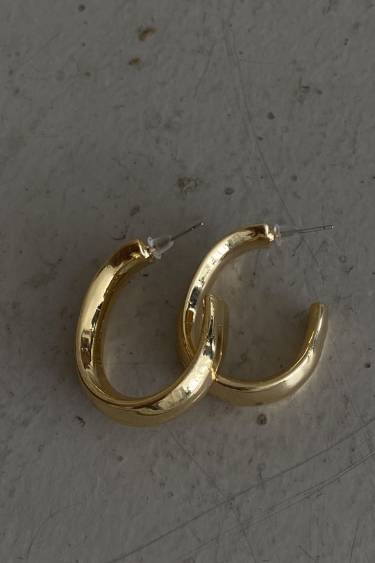 Halka Küpe Gold