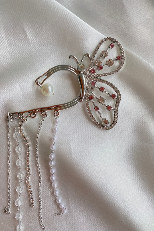 Kelebek Earcuff Gümüş