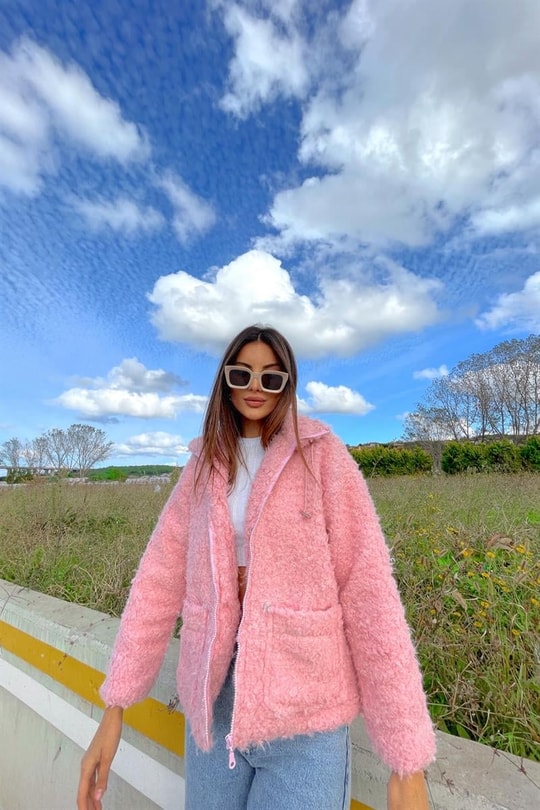 Cepli Teddy Mont Pembe