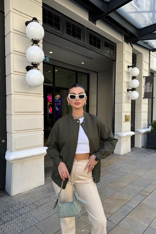 Çıtçıt Casual Bomber Mont Haki