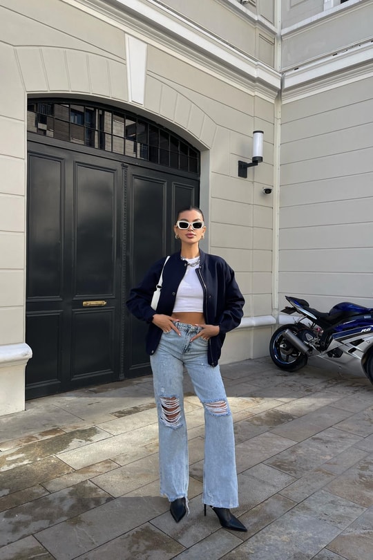 Çıtçıt Casual Bomber Mont Lacivert