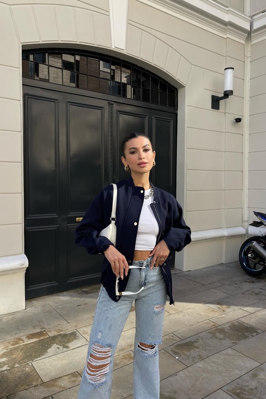 Çıtçıt Casual Bomber Mont Lacivert