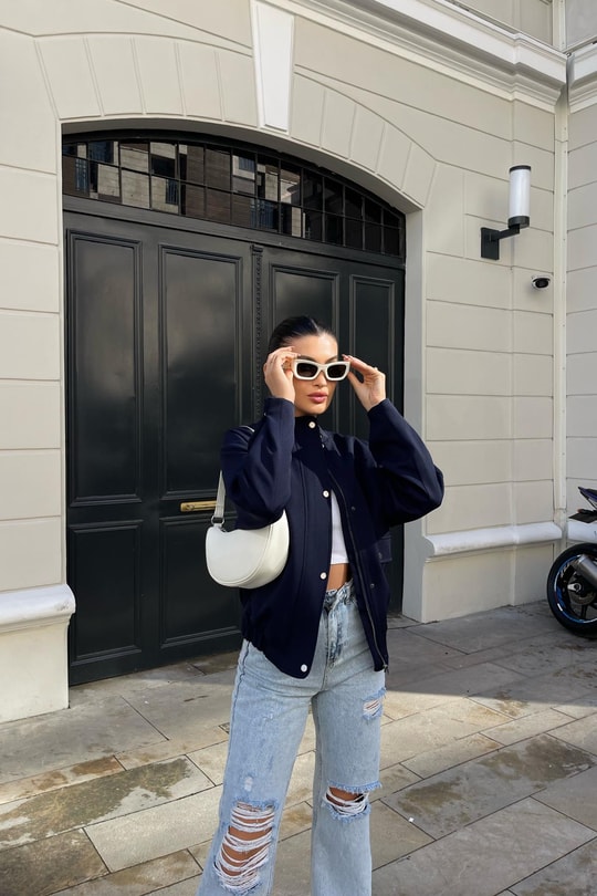 Çıtçıt Casual Bomber Mont Lacivert