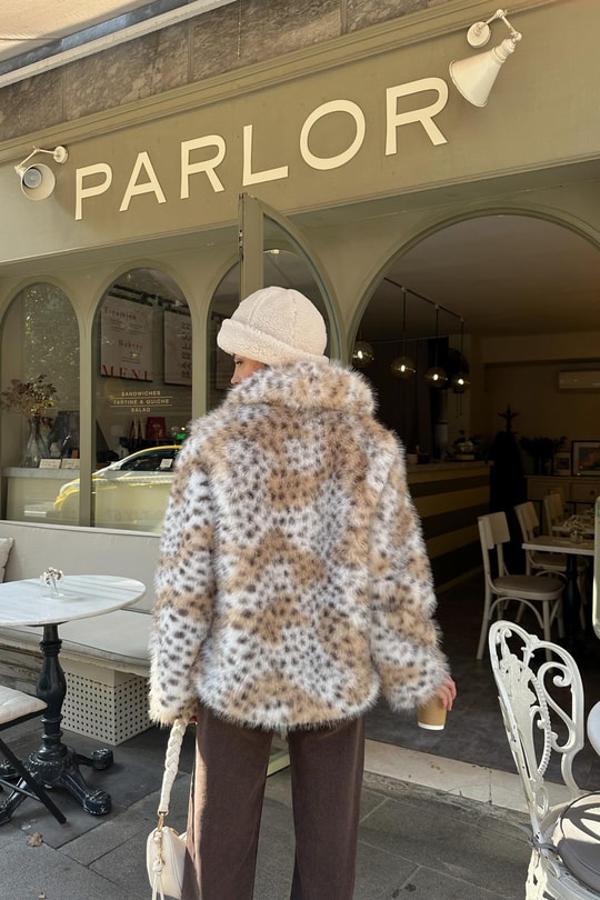 Leopar Desenli Lüxury Kürk LEOPAR DESEN