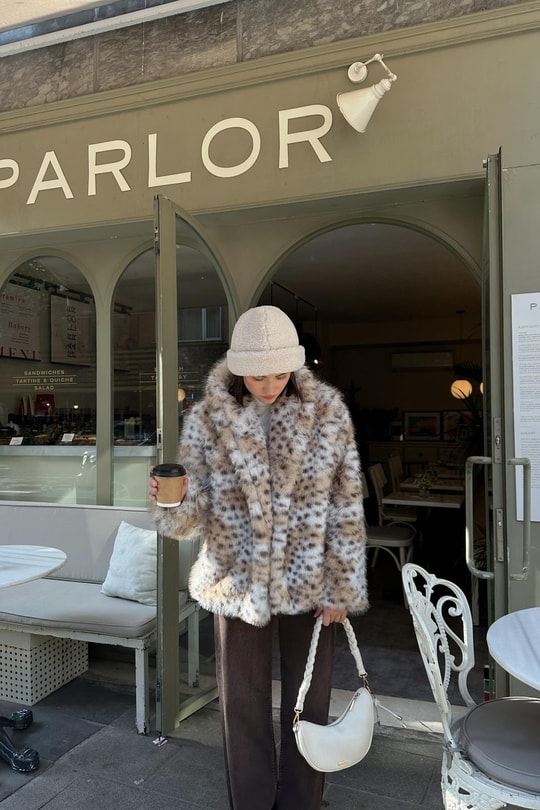 Leopar Desenli Lüxury Kürk LEOPAR DESEN