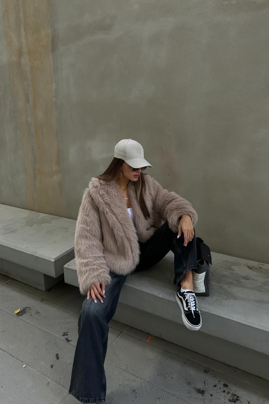 Luxury Suni Kürk Vizon