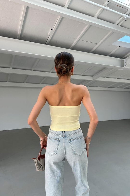 Basic Bra Sarı