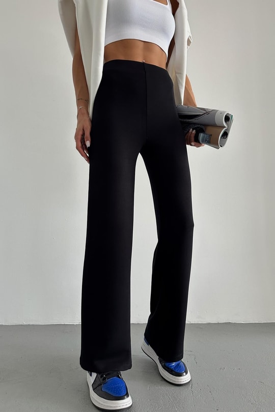 Basic Modal Pantolon Siyah