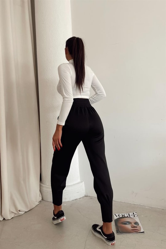 Jogger Pensli Pantolon Siyah