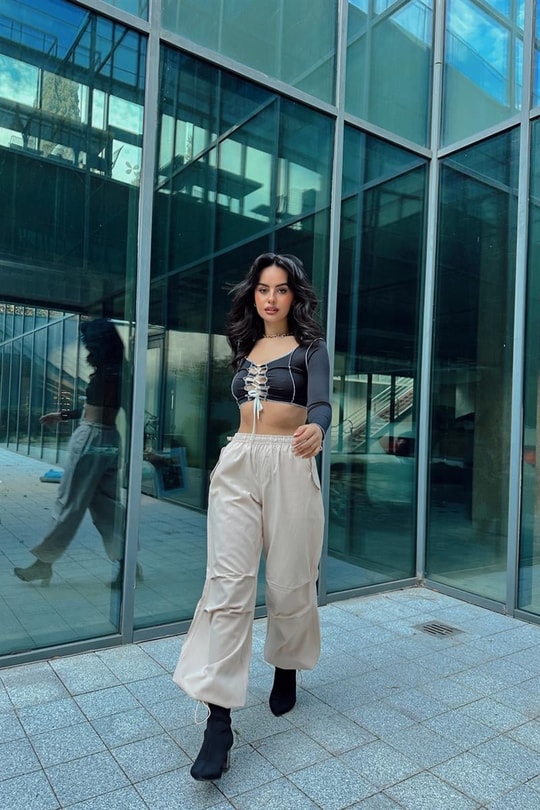Jogger Trend Pantolon Taş