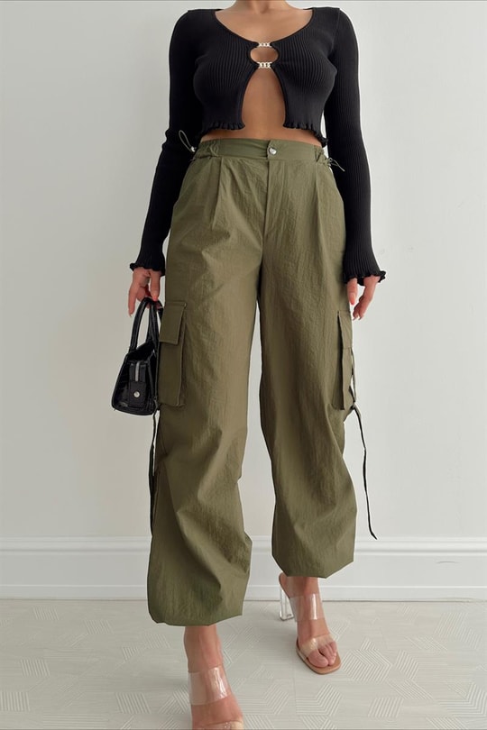 Kargo Jogger Pantolon Haki