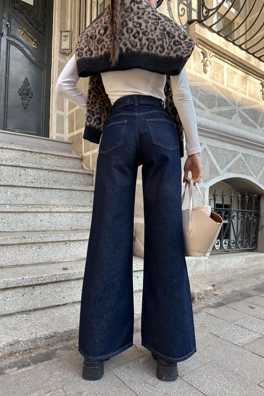 Rins Yıkama Jean Lacivert