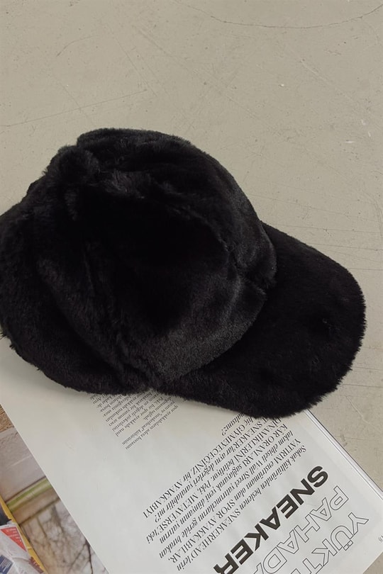 Yumoş Cap Şapka Siyah