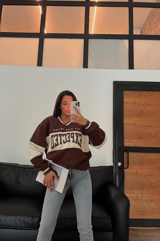 Expecto Sweatshirt Kahve