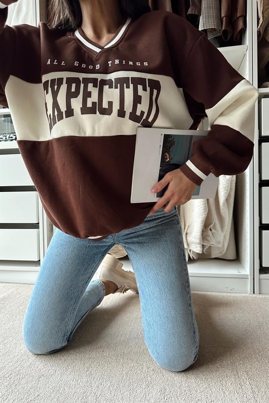 Expecto Sweatshirt Kahve