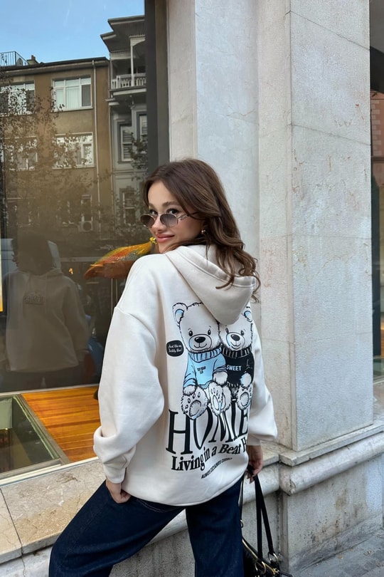 Homles Sweatshirt Taş