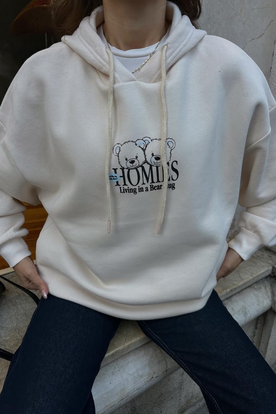 Homles Sweatshirt Taş