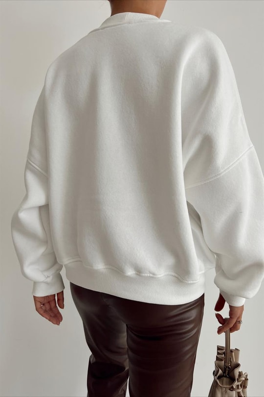Madhappy Sweatshirt Beyaz