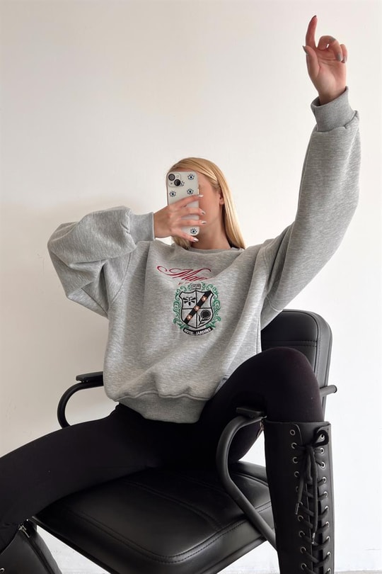 Marseille Sweatshirt Gri