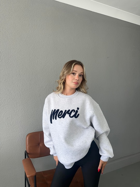 Merci Punch Sweat Gri