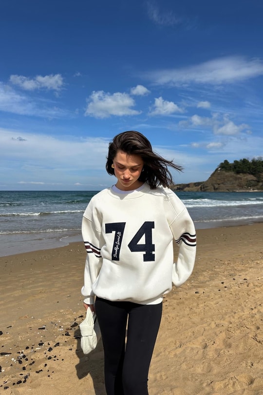 Number Sweat Beyaz