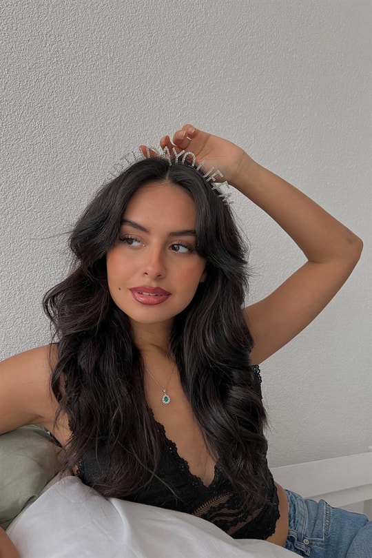 Birthday Queen Taç Gümüş