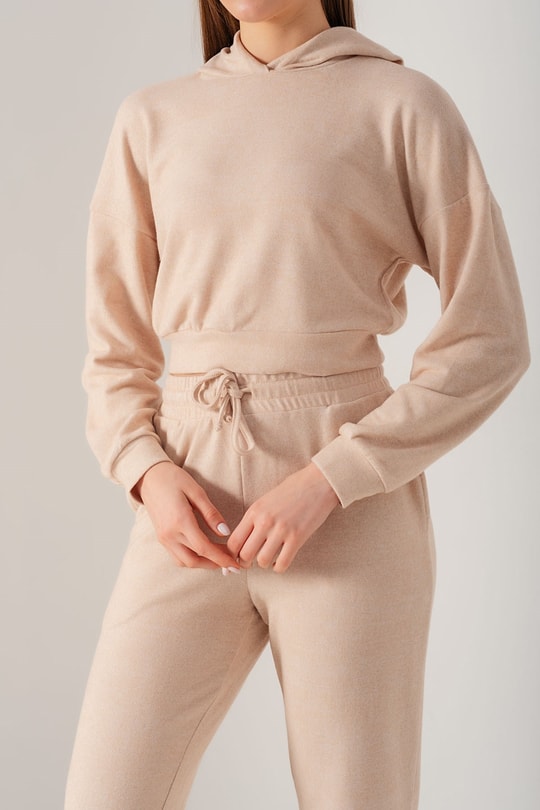 Jogger İkili Takım Bej