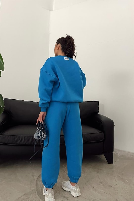 Jogger Sport Takım Mavi