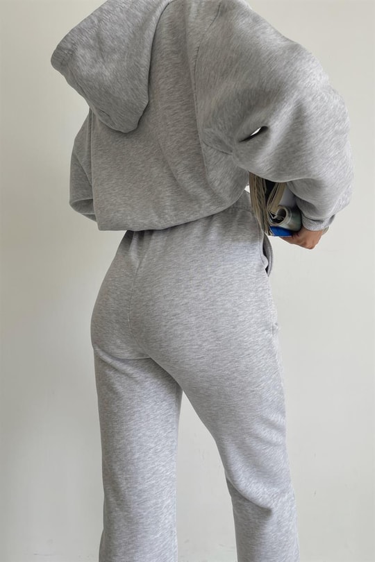 La Jogger Eşofman Takım Gri