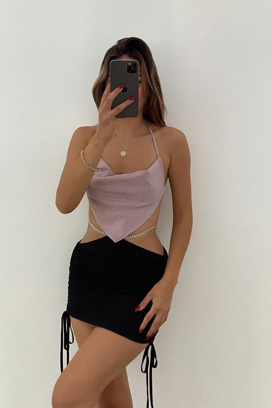 Luxury Chain Etekli Takım Pudra