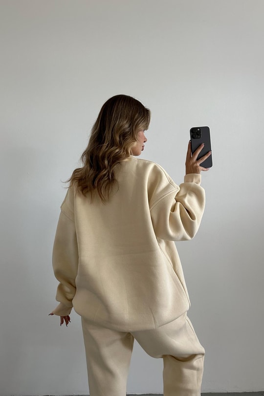Pasadena Oversize Jogger Takım Sarı
