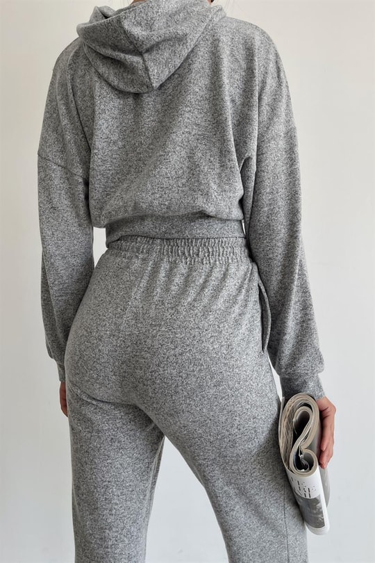 Triko Jogger Comfort Takım Gri