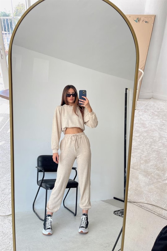Triko Jogger Comfort Takım Taş